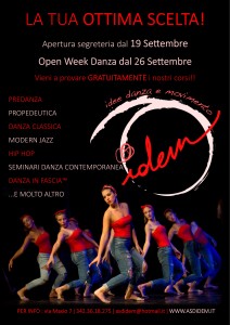 locandina danza
